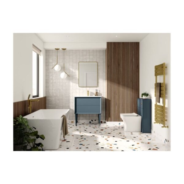 Trinity Volt 4 Drawer Wall Hung Vanity Unit - 1200mm Wide - Image 10