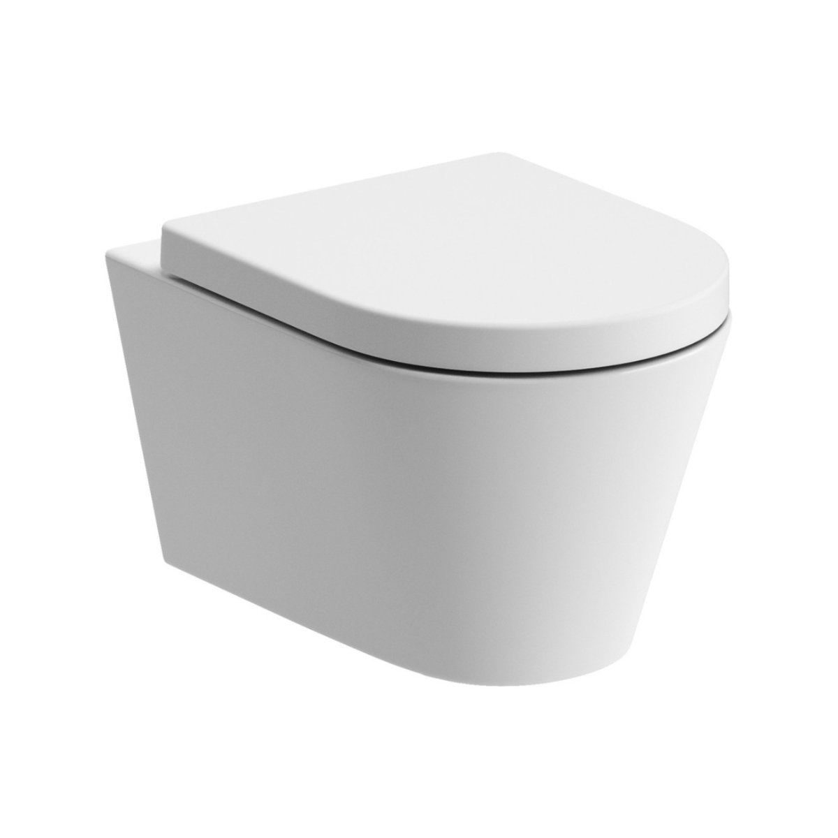 Trinity Calder Rimless Wall Hung Toilet With Soft Close Seat