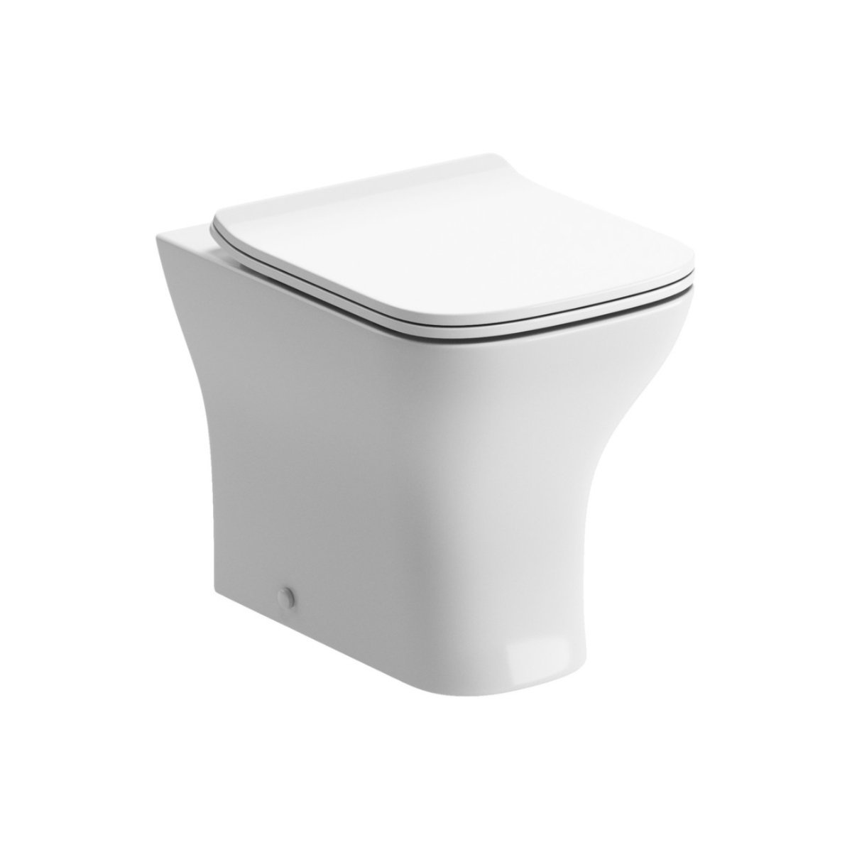 Trinity Chantry Rimless Back To Wall Toilet With Slim Soft Close Seat