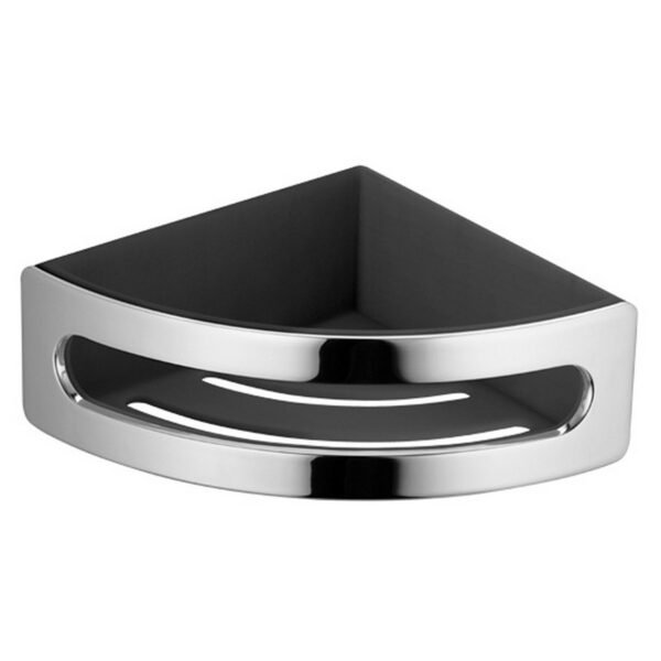 Keuco Corner Shower Basket - Chrome/Anthracite