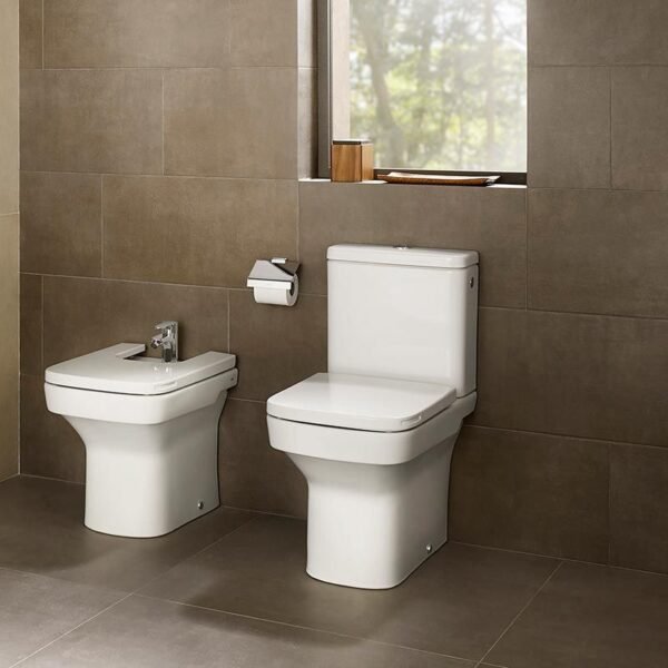 Roca Dama-N Rimless Close Coupled Toilet - White