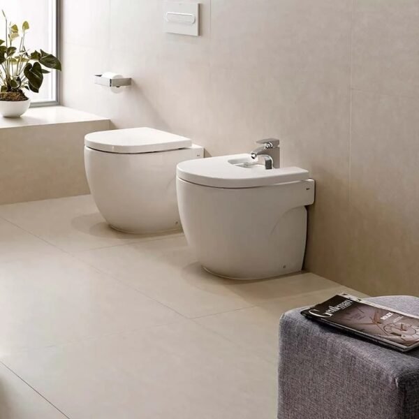 Roca Meridian-N Back To Wall Toilet - White