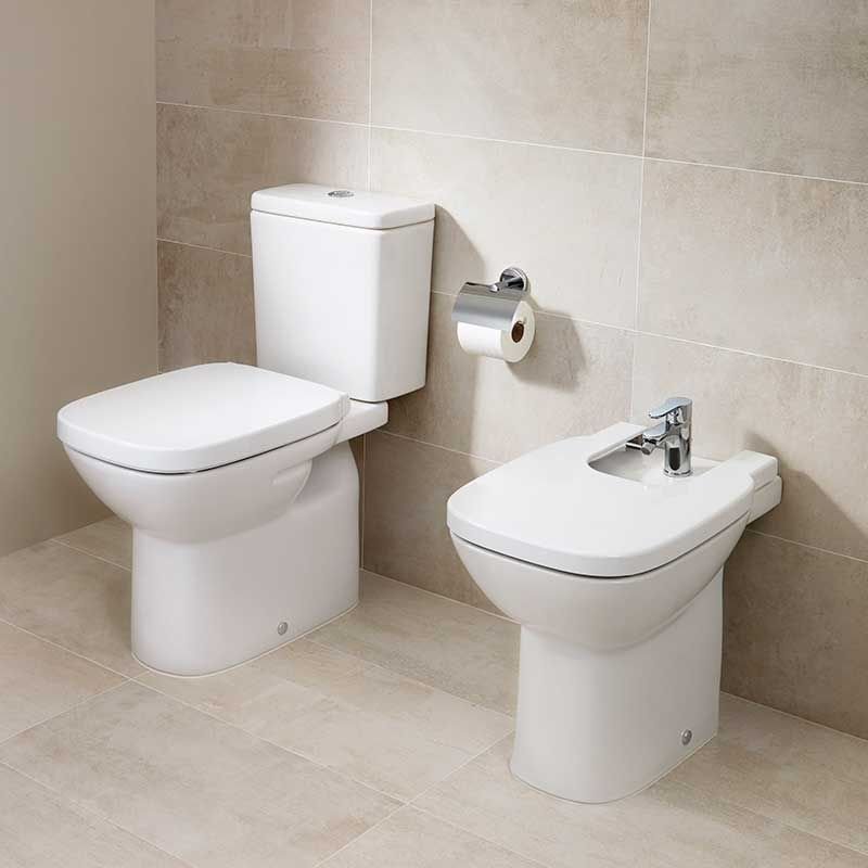 Roca Debba Floor Standing Bidet - 1 TH - White