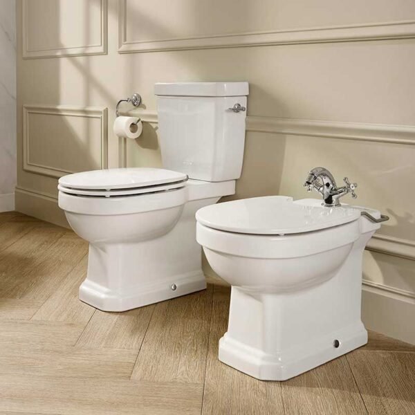 Roca Carmen Floor Standing Bidet - White