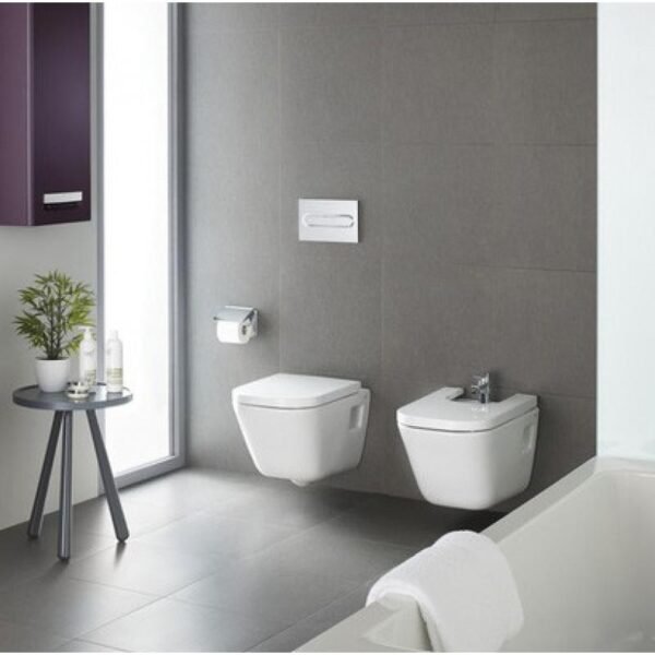 Roca The Gap Wall Hung Bidet - 1 TH - White