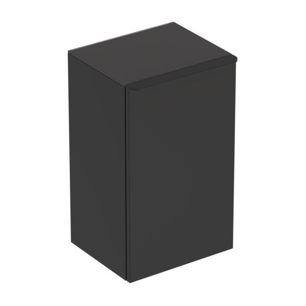 Geberit Smyle 1 Door Wall Hung Reduced Depth Low Side Storage Unit -360mm Wide