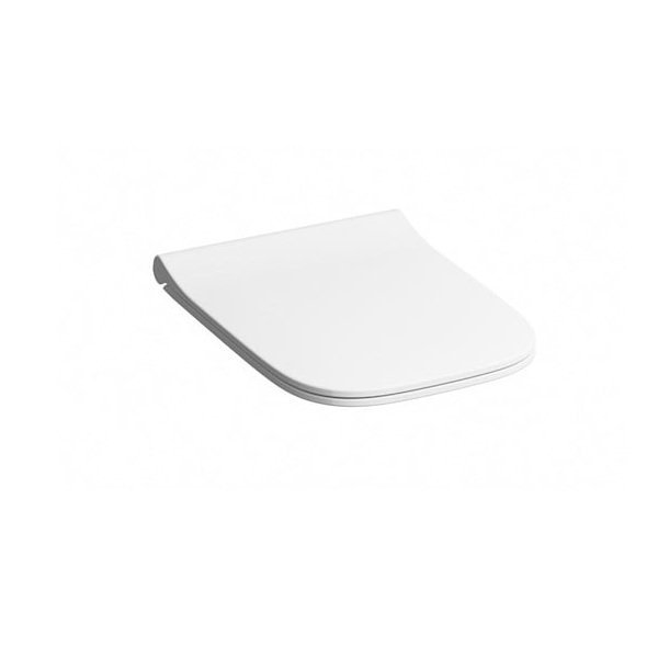 Geberit Smyle Square Wall Hung Toilet With Sandwich Standard Seat - White