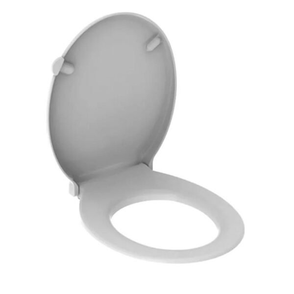 Geberit Selnova Comfort Height Close Coupled Toilet With Cistern And Seat - White - Image 3