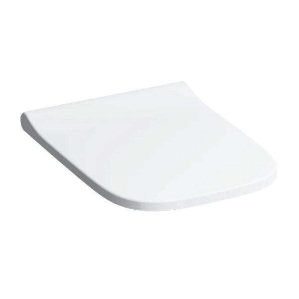 Geberit Smyle Rimless Back To Wall Toilet With Seat - White - Image 4
