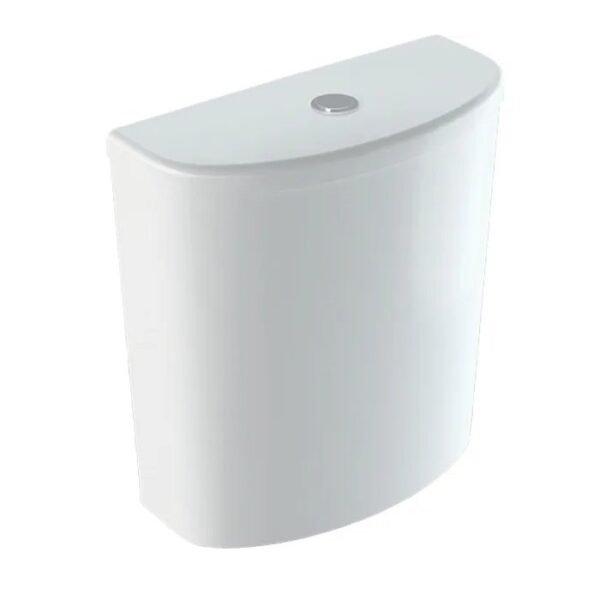 Geberit Selnova Horizontal Outlet Close Coupled Toilet With Cistern And Seat - White - Image 3