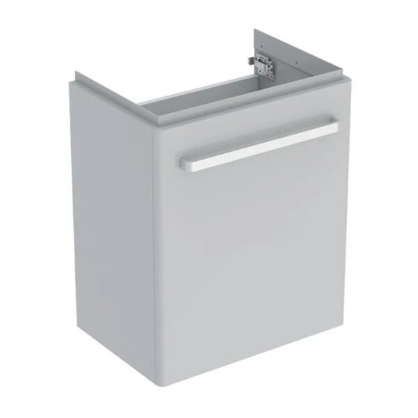 Geberit Selnova Compact 1 Door Wall Hung vanity Unit With Basin - 500mm Wide - Image 2
