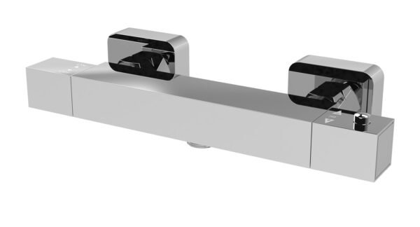 Nuie Square Thermostatic Bar Shower Valve - VBS025
