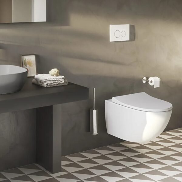 Vitra Origin Wall-Mounted Toilet Brush Holder - Image 4