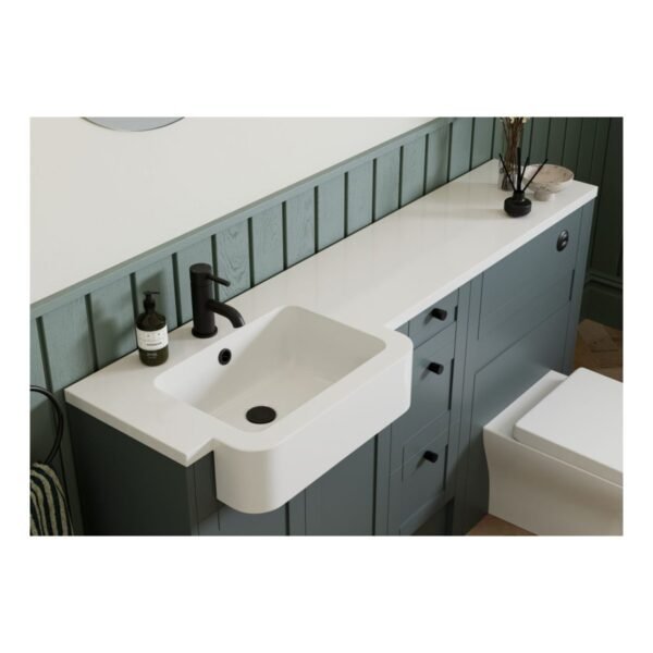 Trinity Saddle Slim WC Unit - 600mm Wide - Image 13