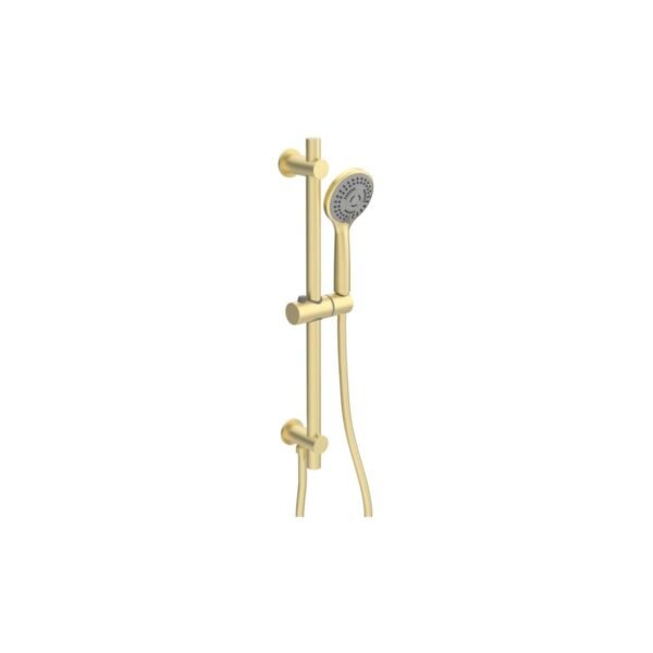 Trinity Flourish Round Riser Rail Kit With Elbow & 3 Mode Handset