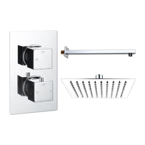 Trinity Aqua Square 1 Outlet Concealed Shower Kit