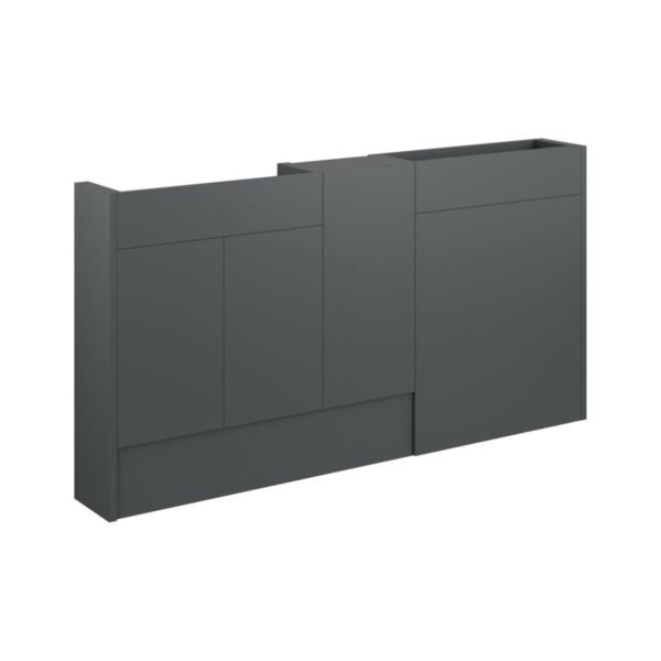 Trinity Nueve 1 Door Slim Combination Bathroom Furniture Unit - 1536mm Wide