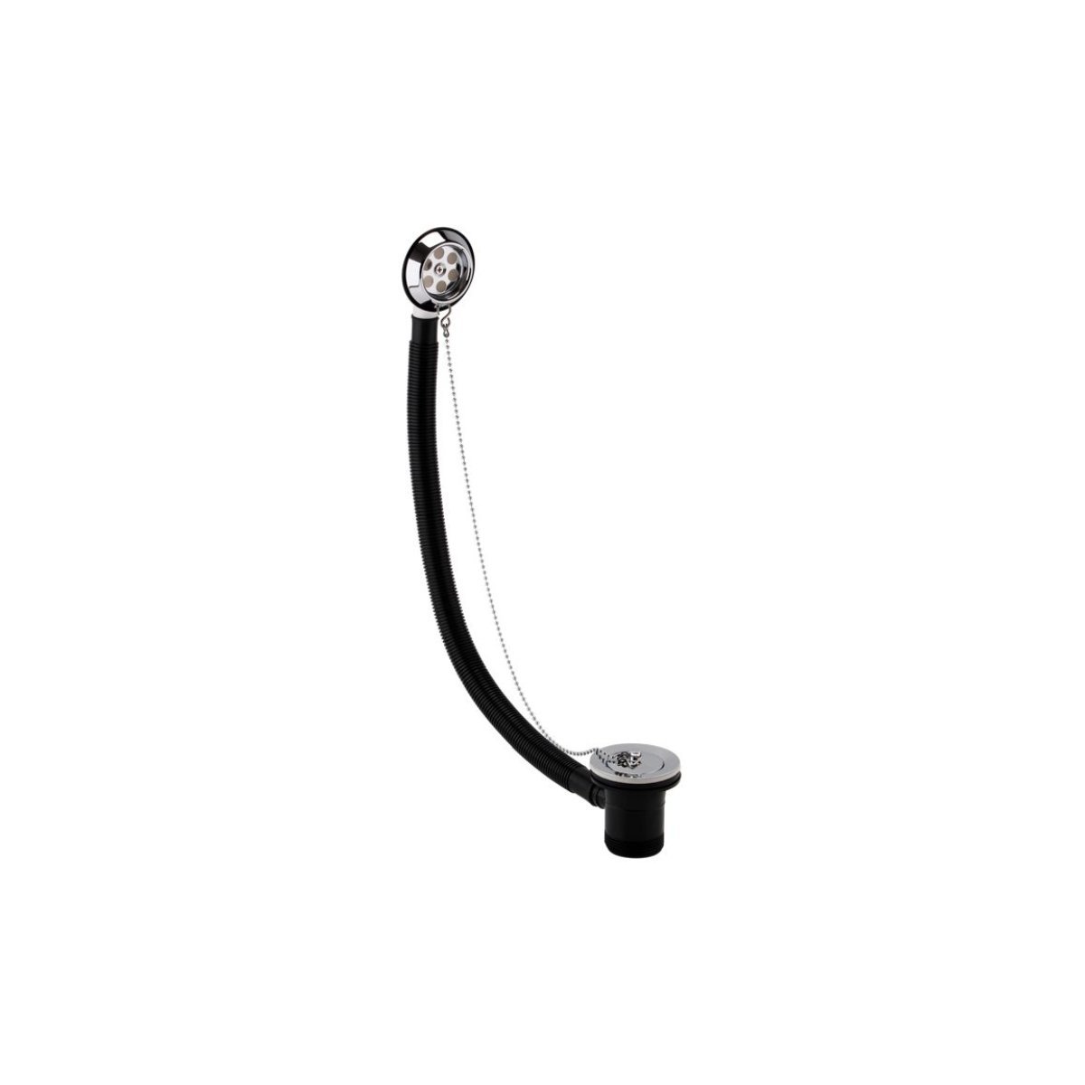 Trinity Bath Waste & Tidy Chain Plug - Chrome