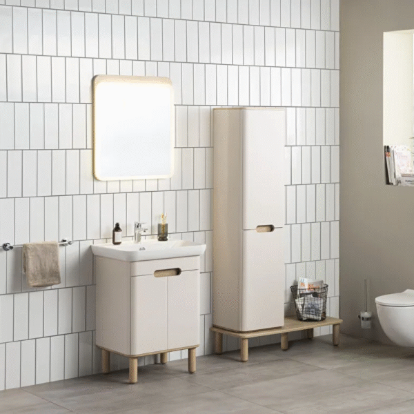 Vitra Sento Illuminated Mirror - Light Oak - Image 5