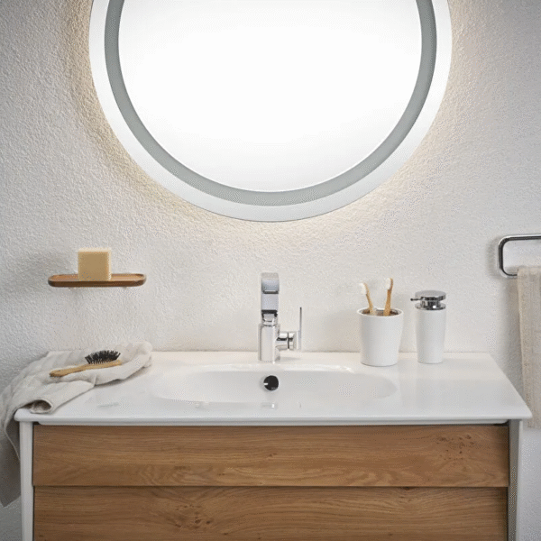Vitra Frame 2 Drawer Wall Hung Vanity Unit With Basin - Image 4