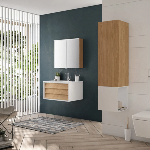 Vitra Frame 2 Drawer Wall Hung Vanity Unit With Basin - Image 5