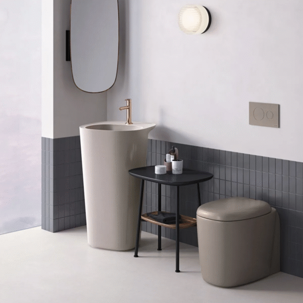 Vitra Origin Rectangular Dual Flush Plate - Image 2