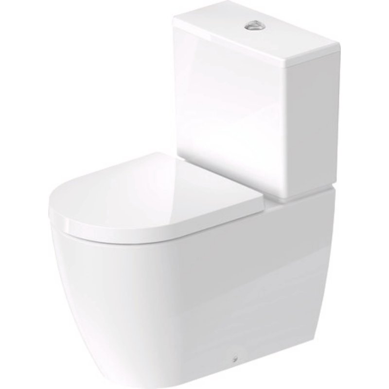 Duravit ME by Starck Close Coupled Toilet complete with soft close seat