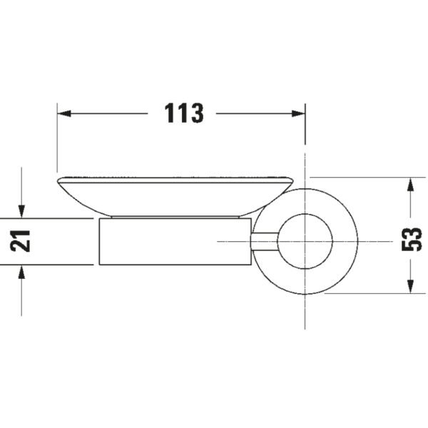 Duravit D Code Soap Dish - Image 8