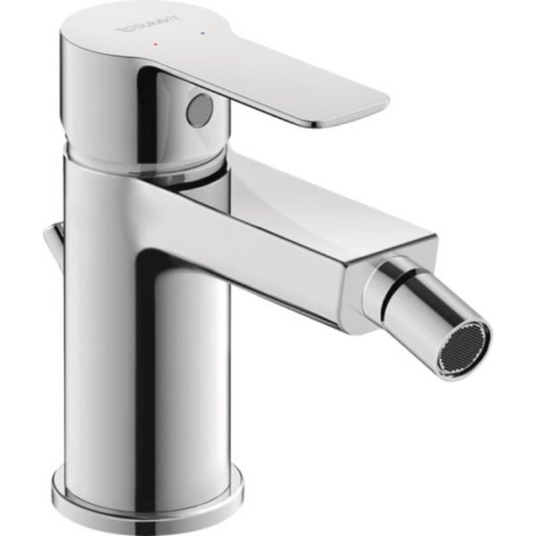 Duravit D-Code Single Lever Bidet Mixer Tap With Pop Up Waste