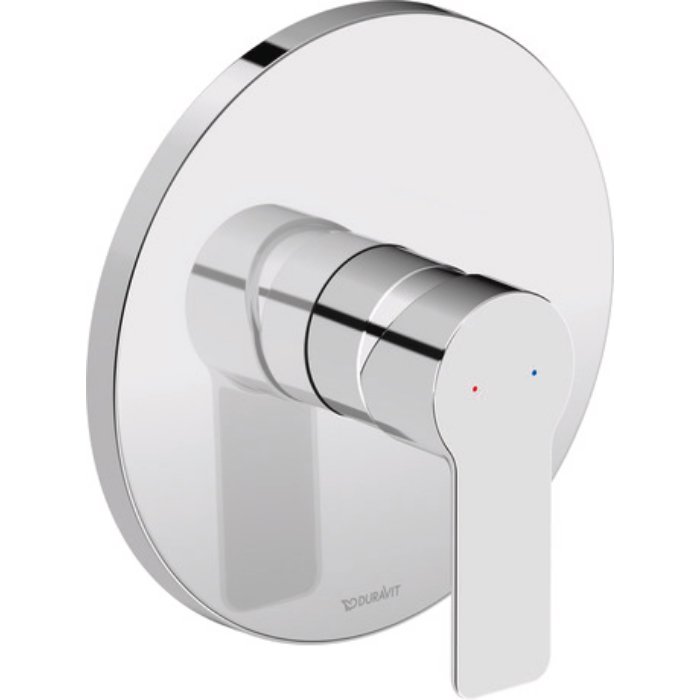 Duravit D-Code Single Lever 1 Outlet Shower Mixer For Concealed Installation - Chrome