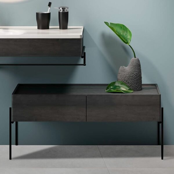 Vitra Equal 2 Drawer Lower Storage Unit - 1000mm Wide - Image 2