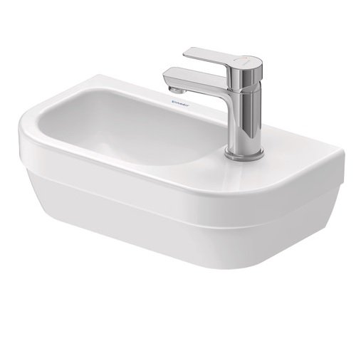 Duravit D-Code Cloakroom Wall Hung Basin - 400mm Wide - White