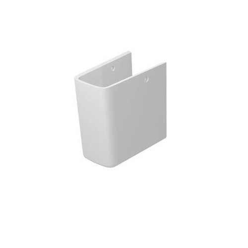 Duravit Me-By-Starck Semi Recessed Basin - 550mm - Pedestal Options - Image 2