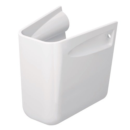 Duravit D-Code Wall Hung Basin - 600mm - Pedestal Options - Image 2