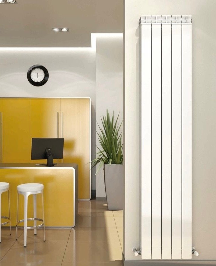 Zehnder Garda S90 Vertical Flat Panel Radiator White